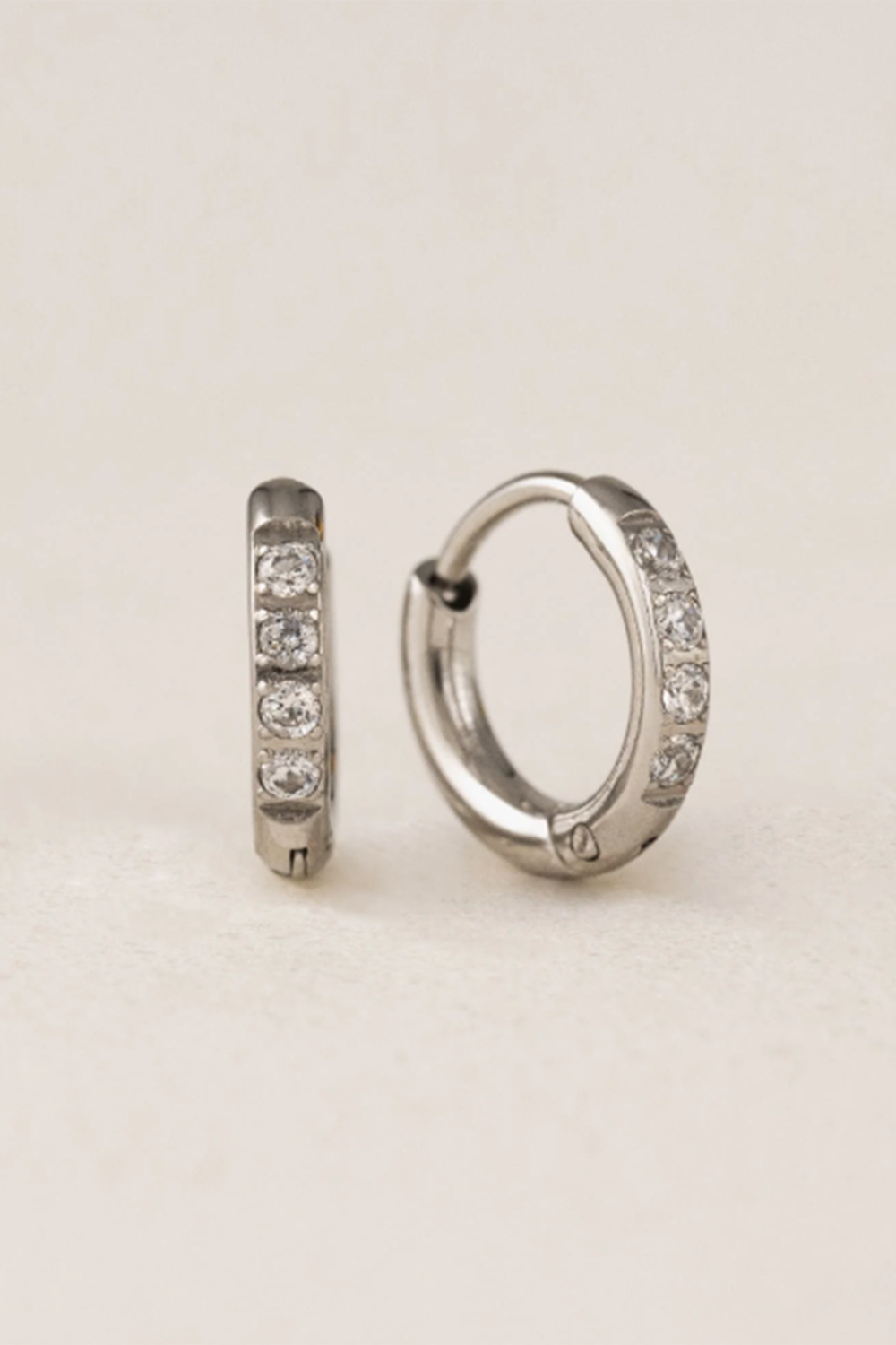 Waterproof Earring - Evie Silver