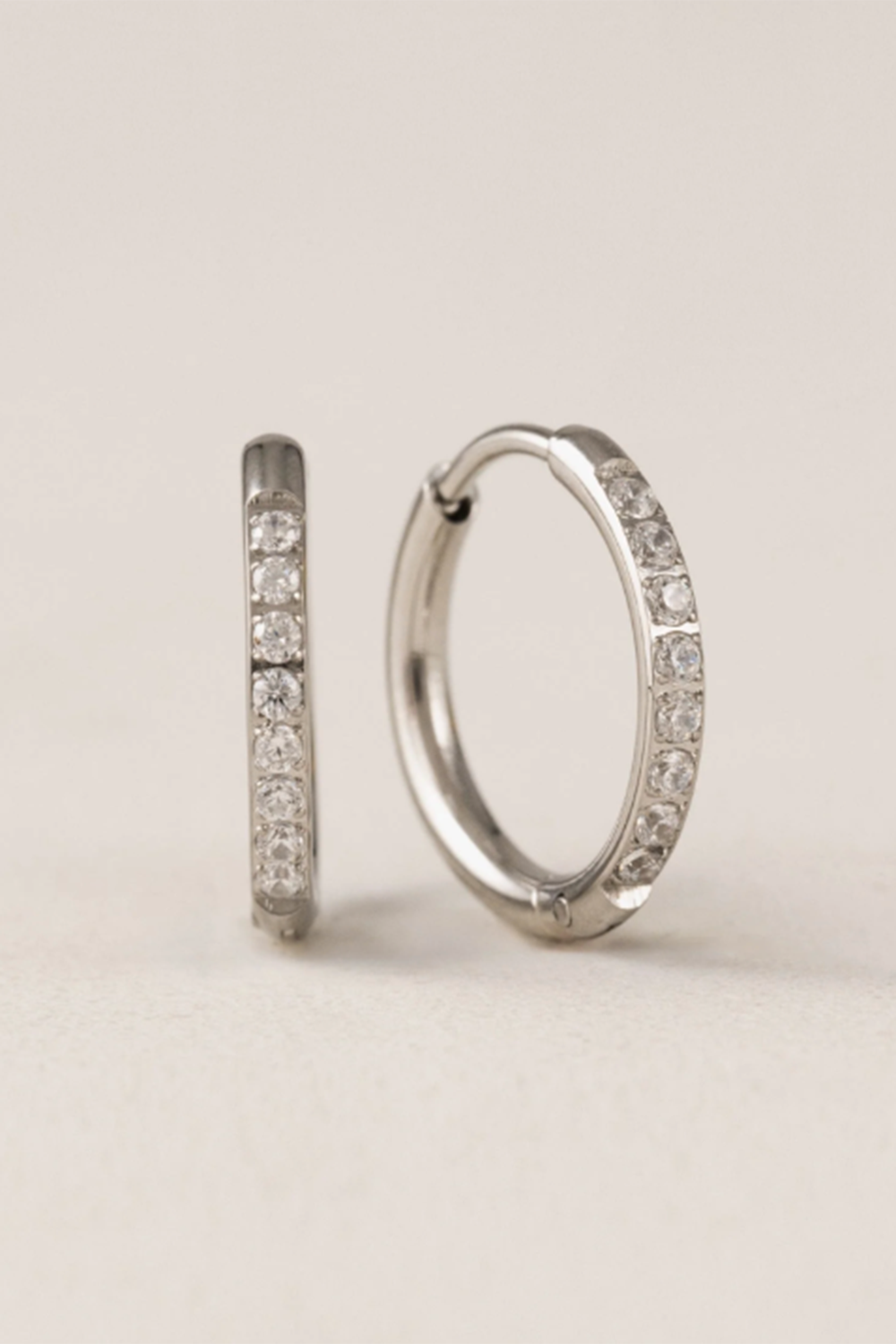 Waterproof Earring - Evie Silver