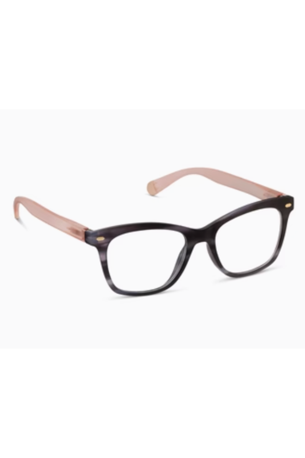 Reading Glasses - Sinclair Charcoal Horn Blush