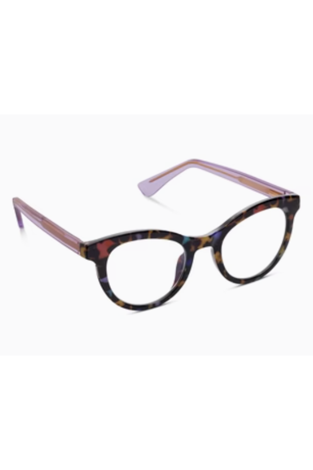Reading Glasses - Tribeca Peepfetti Tortoise Purple