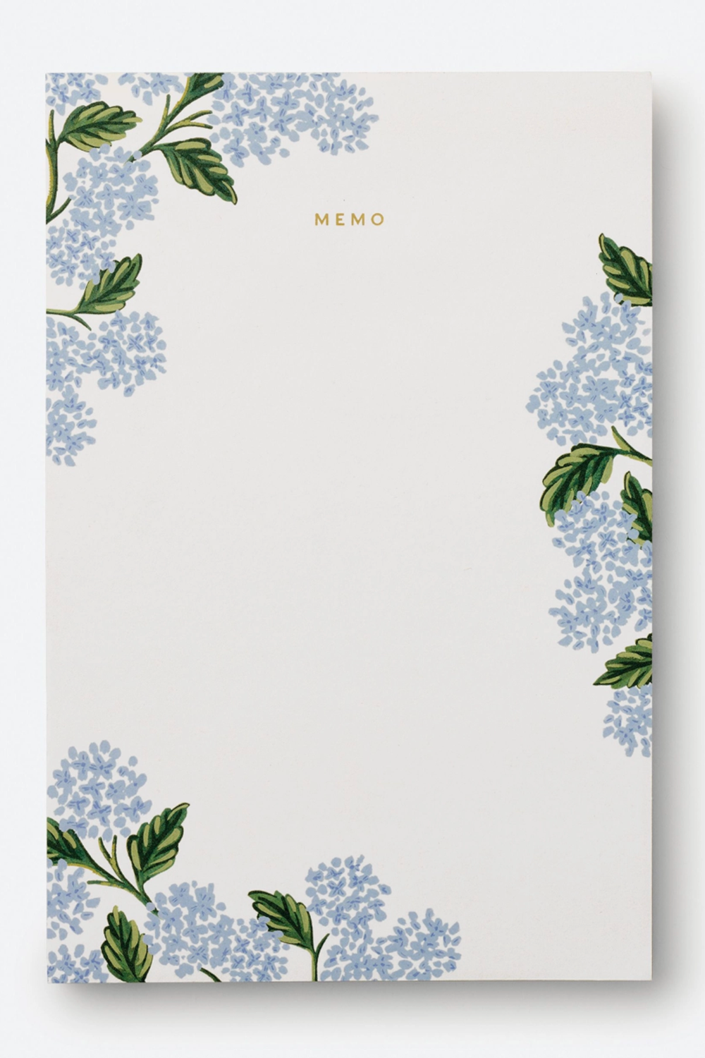 RP Hydrangea Memo Pad
