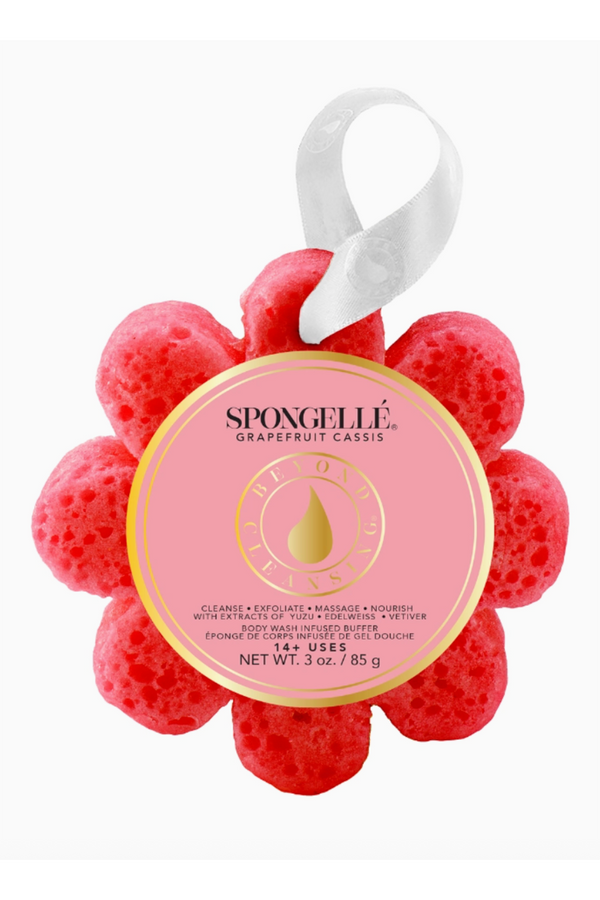 Spongelle Wildflower Scrub - Grapefruit Cassis
