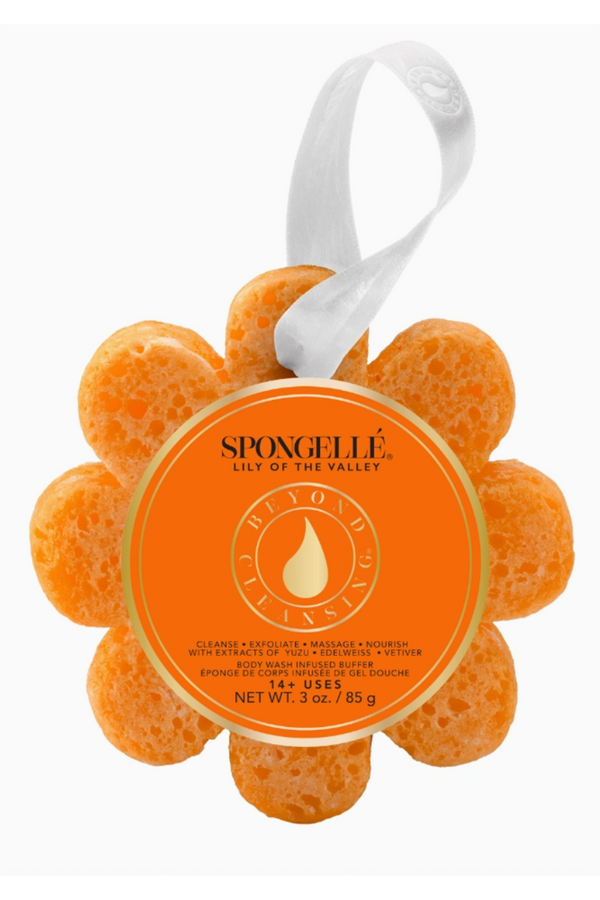 Spongelle Wildflower Scrub - Lily of the Valley