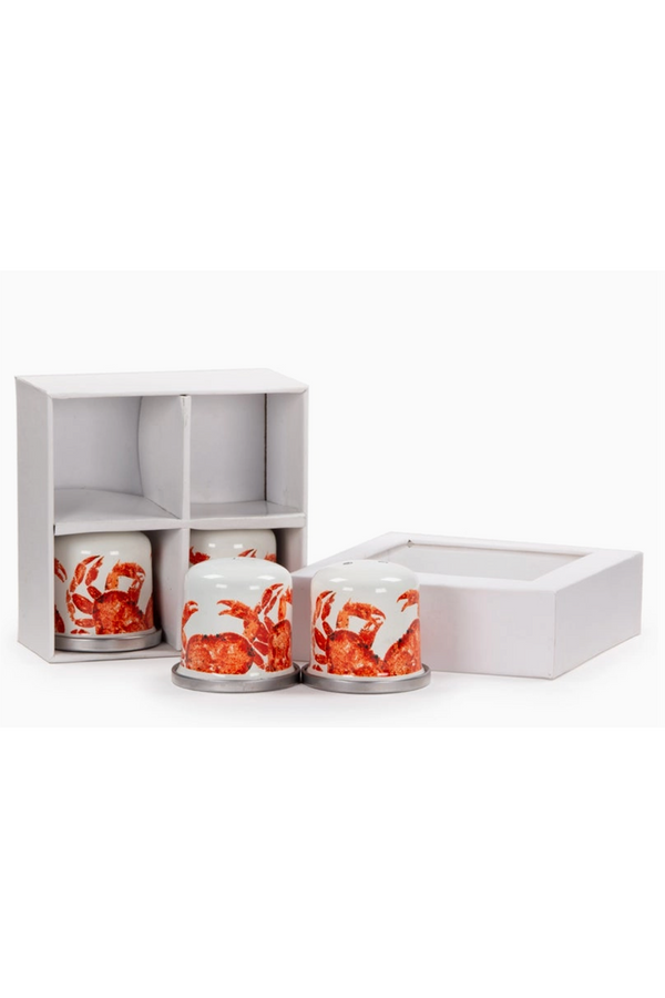 GR Salt & Pepper Set - Red Crab