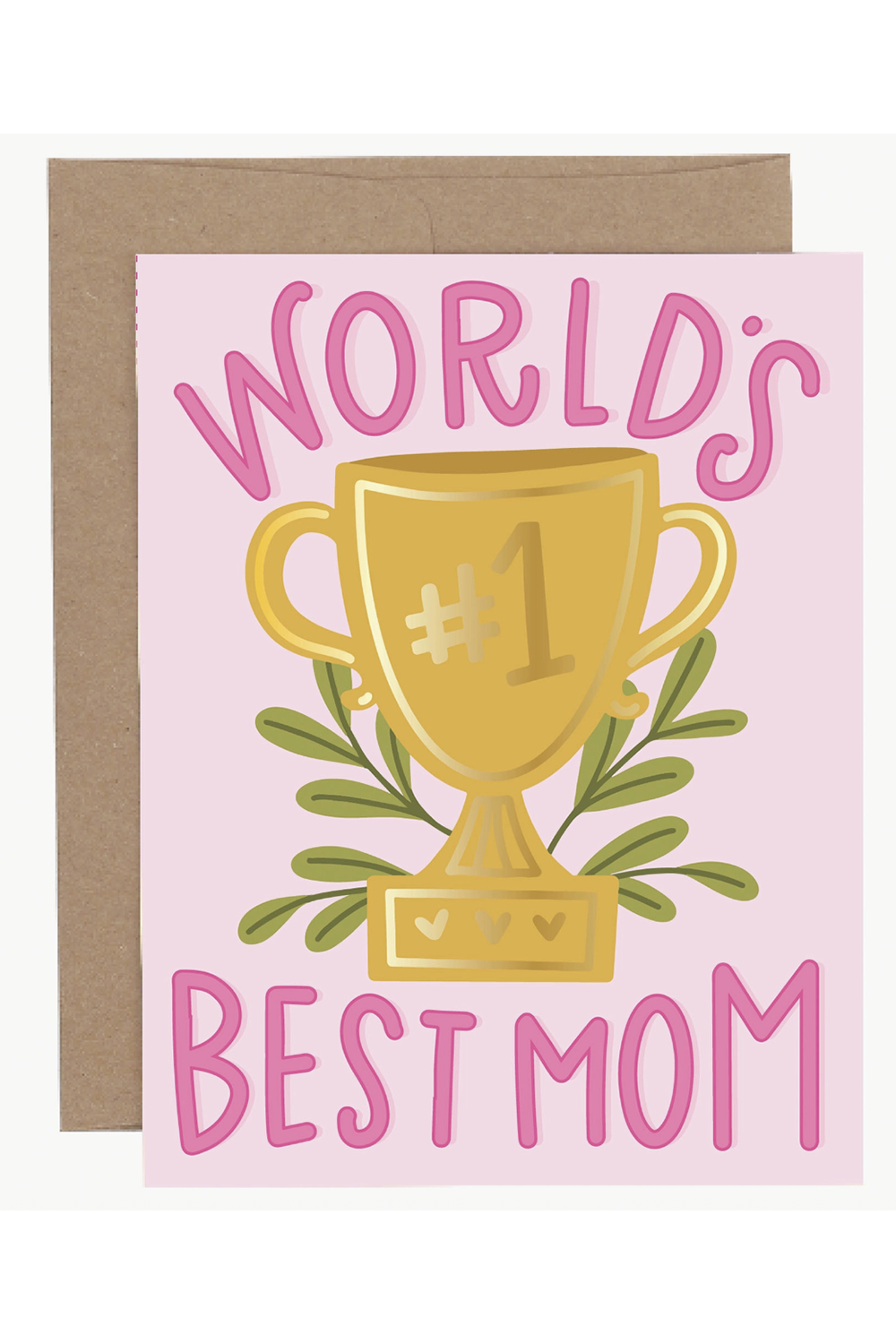 PP Single Mother's Day Card - World's Best