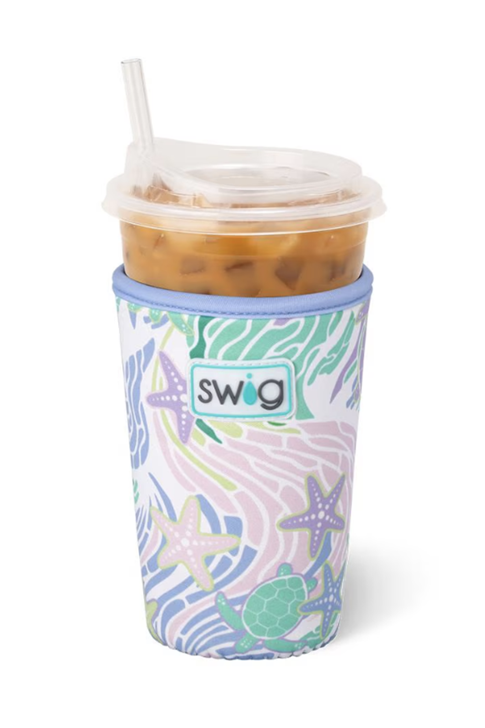 Swig Cup Coolie - Sea Swirl