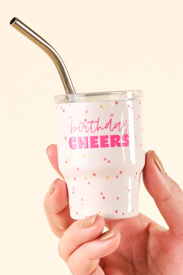 TDE Tiny Tumbler - Birthday Cheers