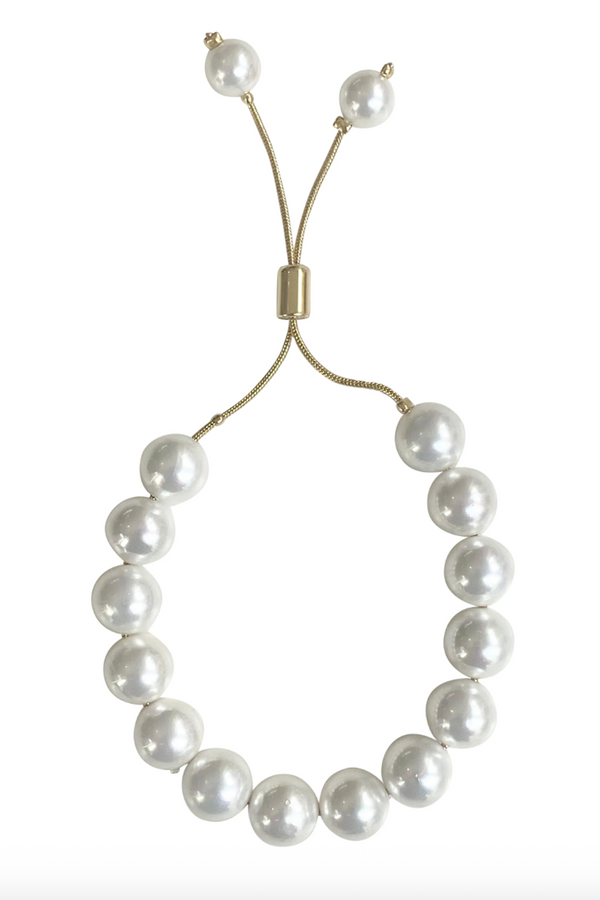 Ball Bracelet - Pearl