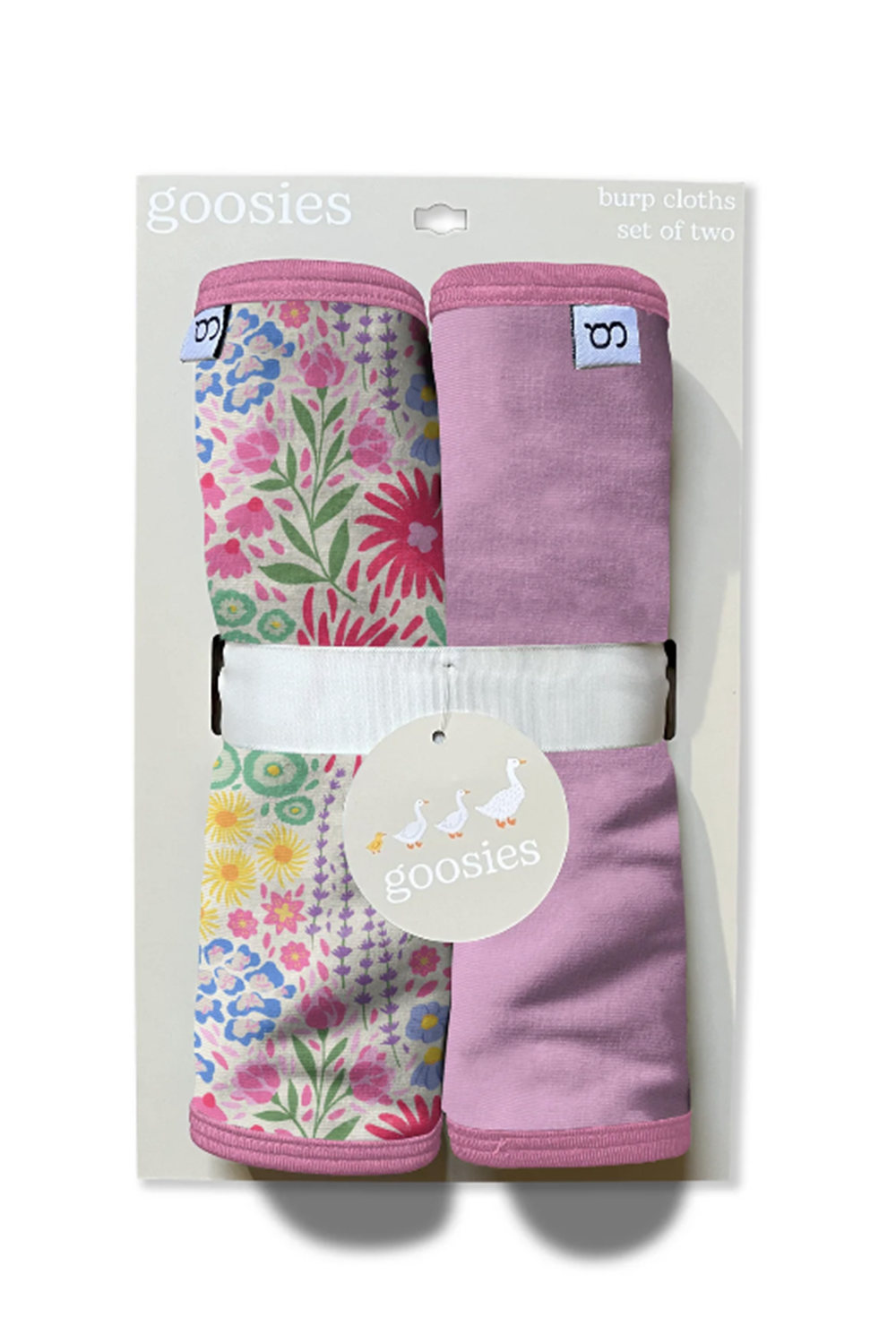 Goosie Burp Cloth Sets - Flower Fields