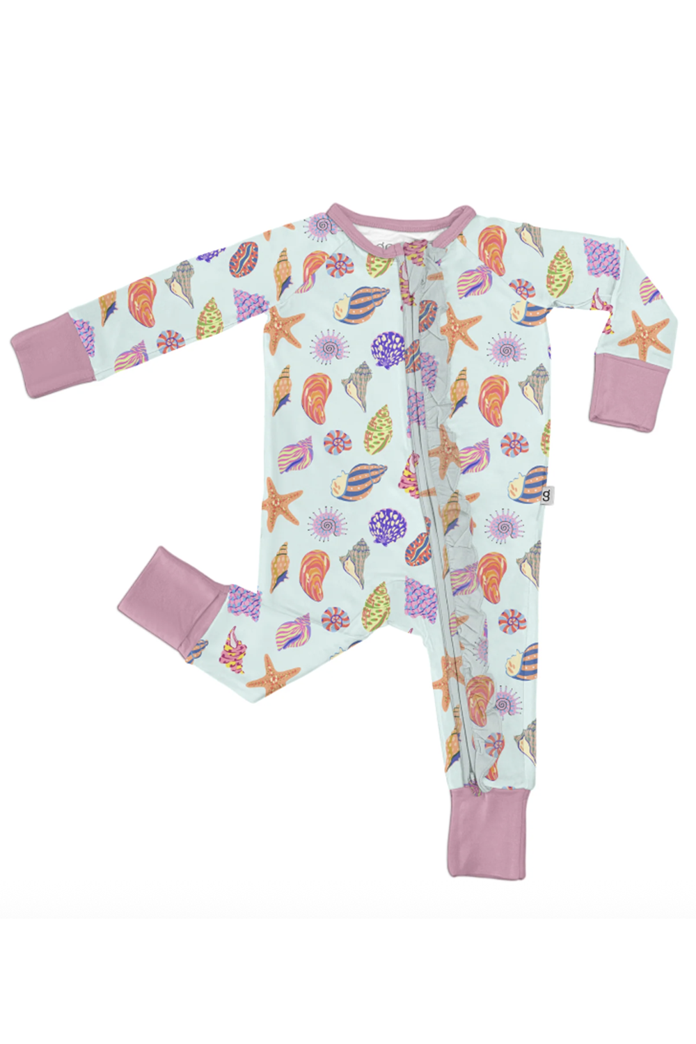Goosie Zip PJ - Seashells