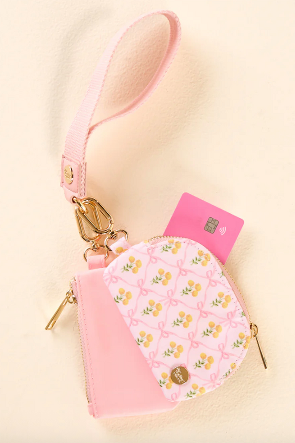 Dynamic Duo Pouch Wristlet - Marigold Lane Pink