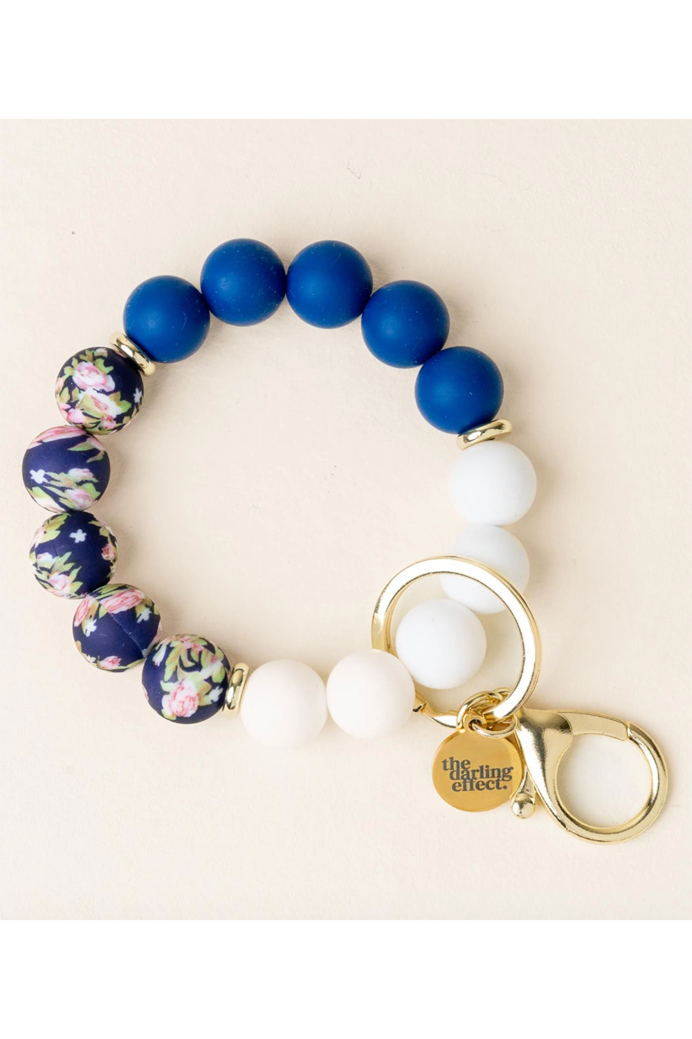 Hands Free Ball Keychain - Notes of Navy