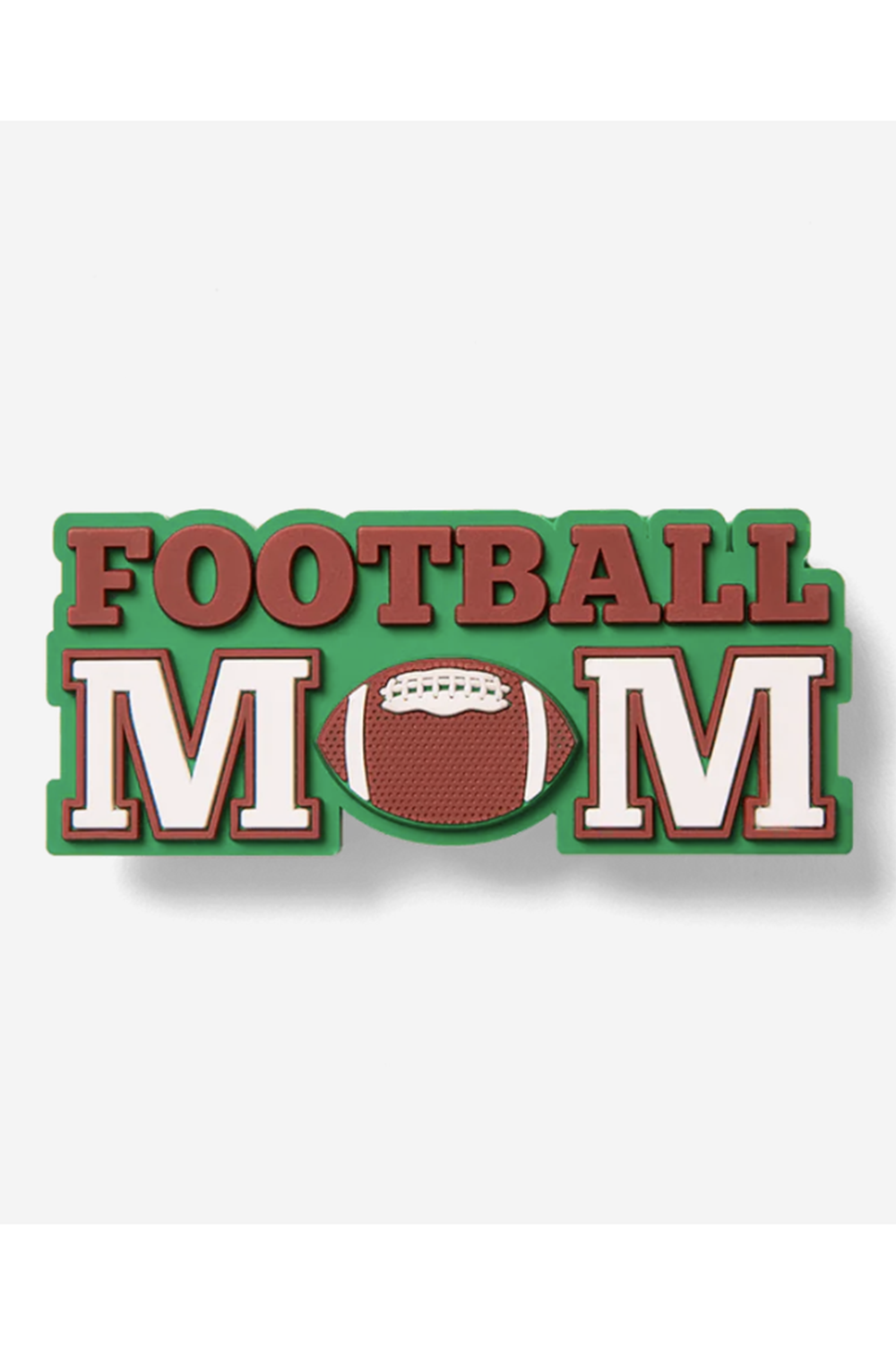 Bogg Bit Accessory Charm - Football Mom