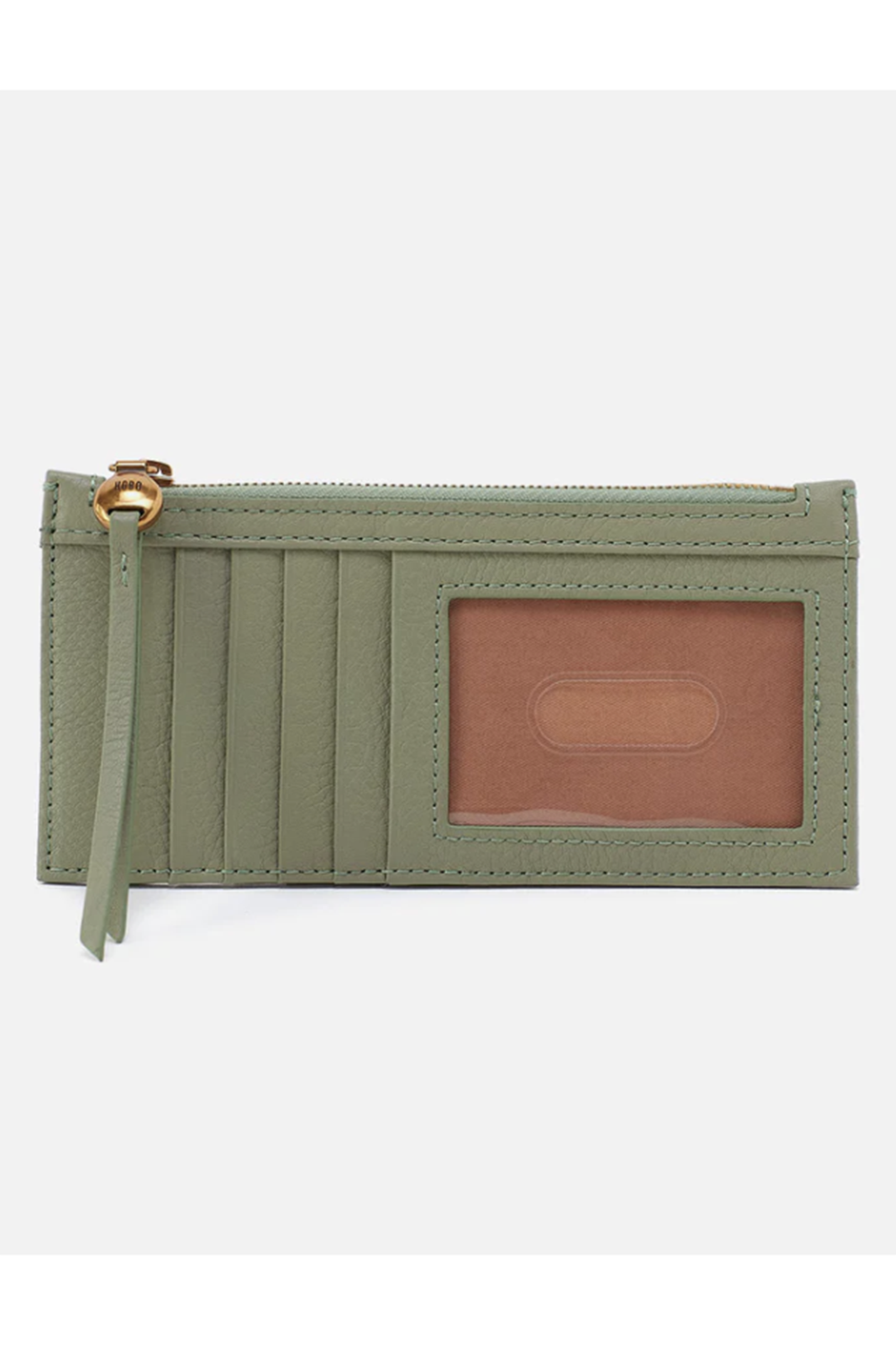 Carte Hobo Card Slot Wallet - Velvet Hide Watercress