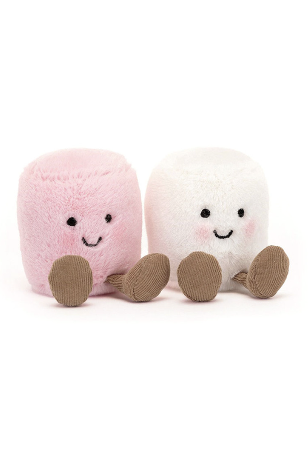 JELLYCAT Amuseable Pink and White Marshmallow Set