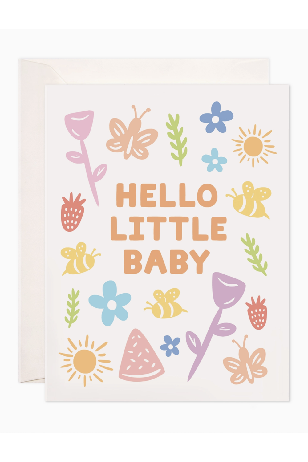 BLS Baby Greeting Card - Hello Little Baby