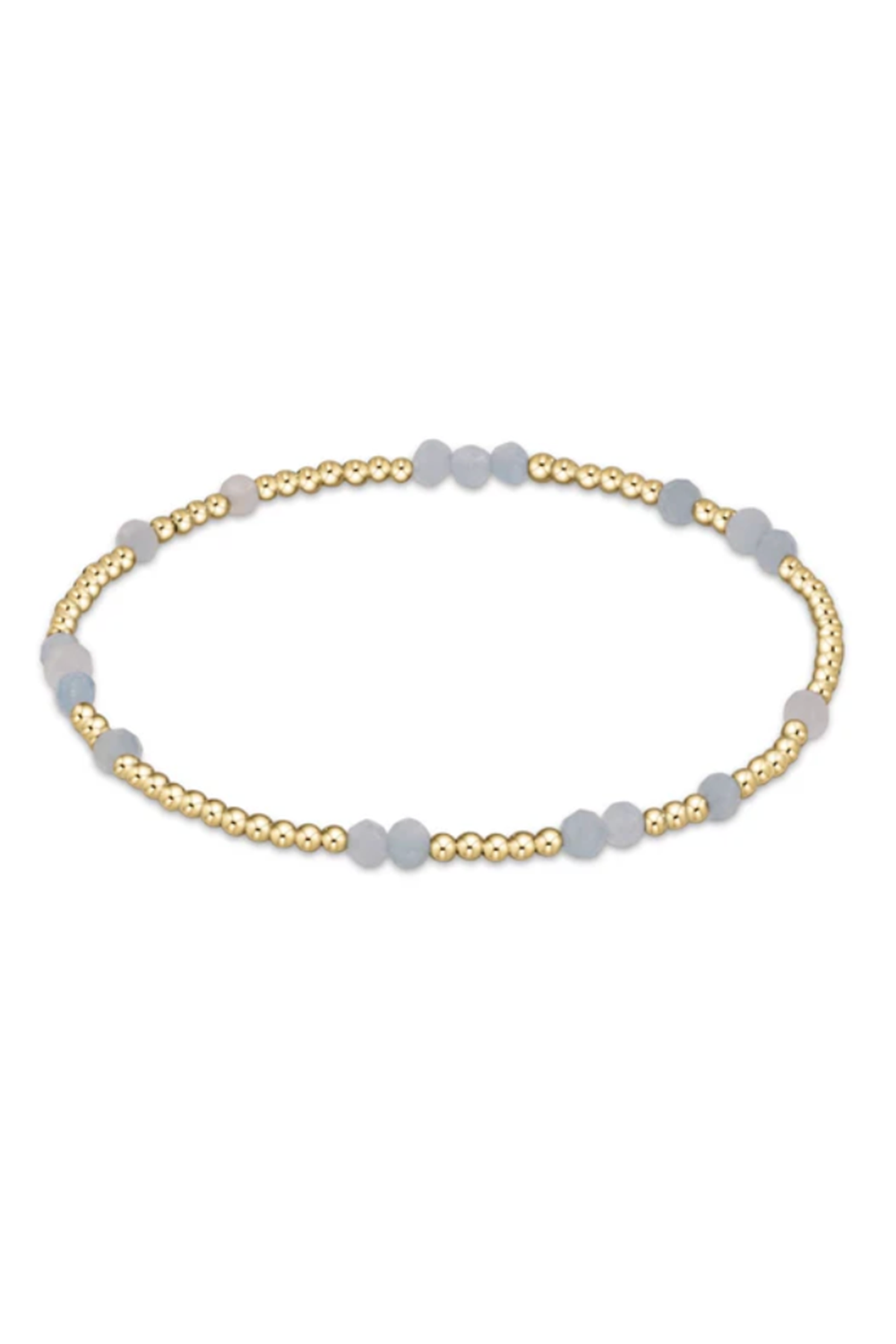 EN Hope Unwritten Gemstone Bracelet - Aquamarine