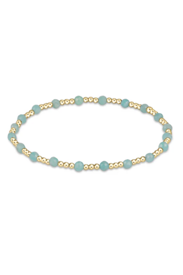 EN Sincerity Gemstone Pattern Bracelet - Amazonite