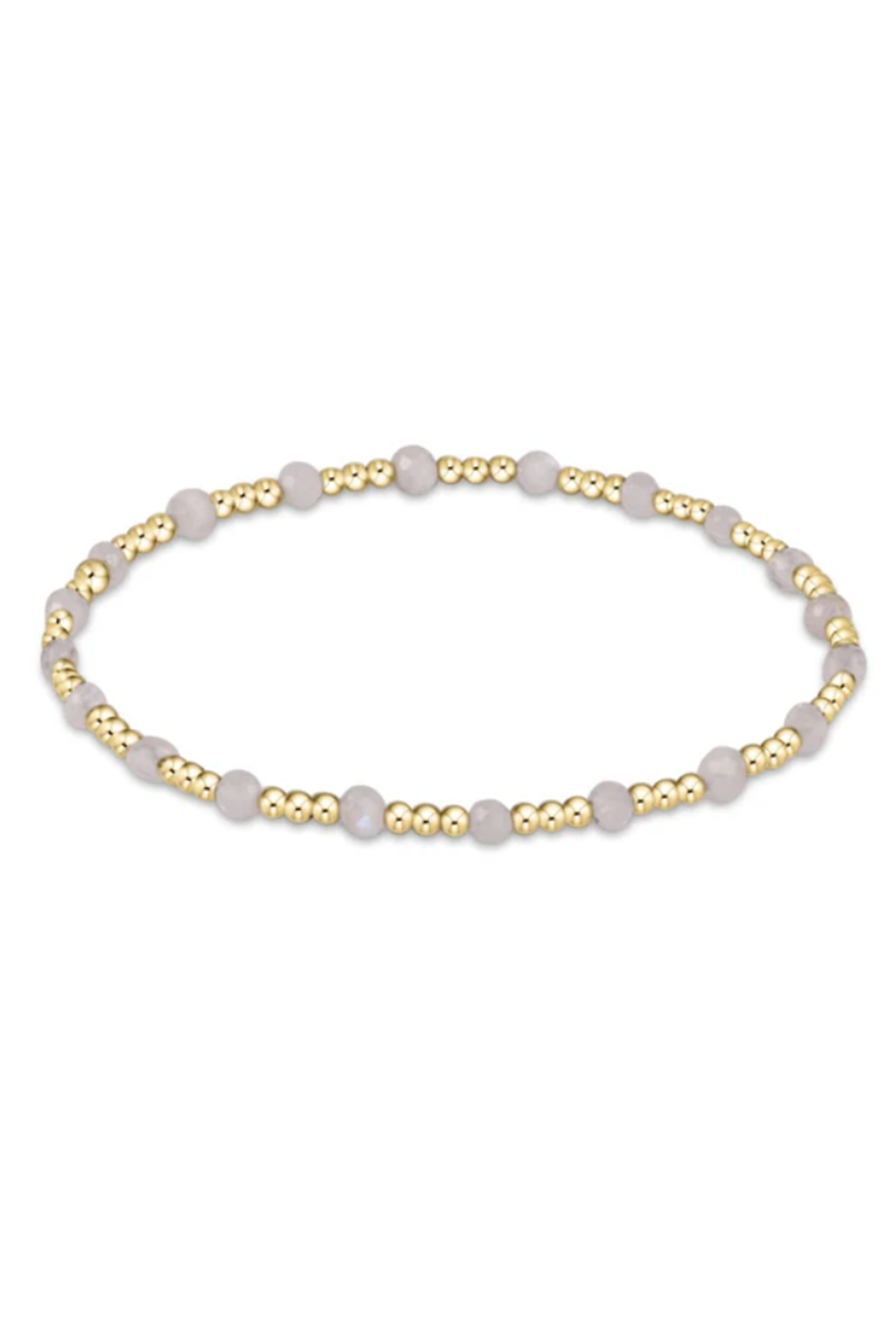 EN Sincerity Gemstone Pattern Bracelet - Moonstone