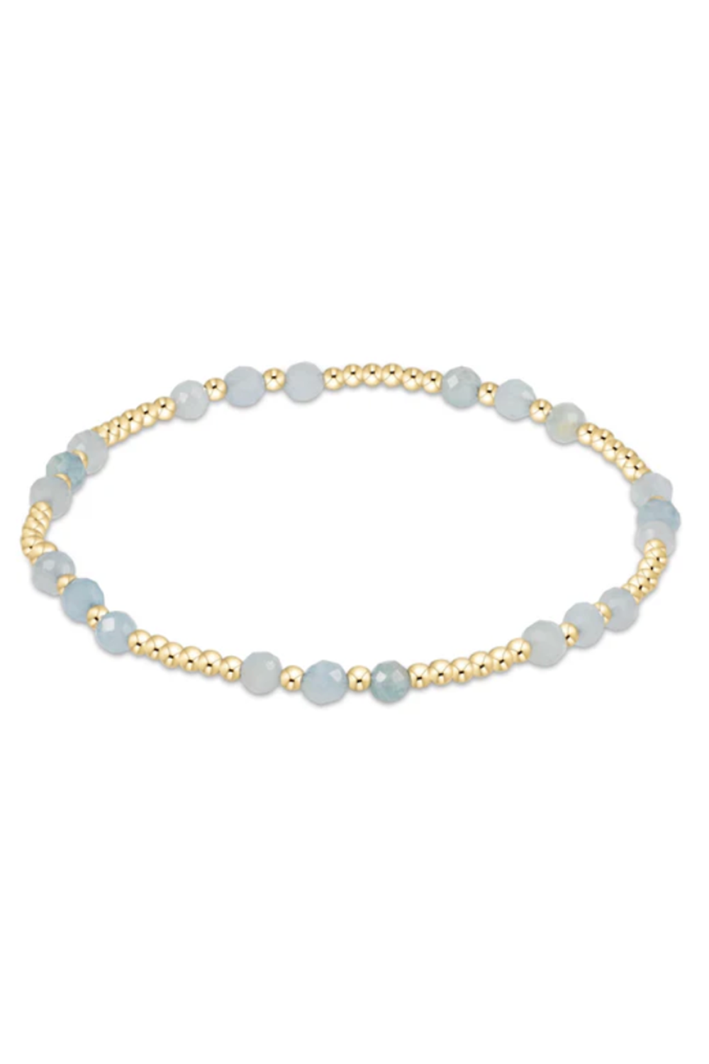 EN Gemstone Joy Pattern Bracelet - Aquamarine