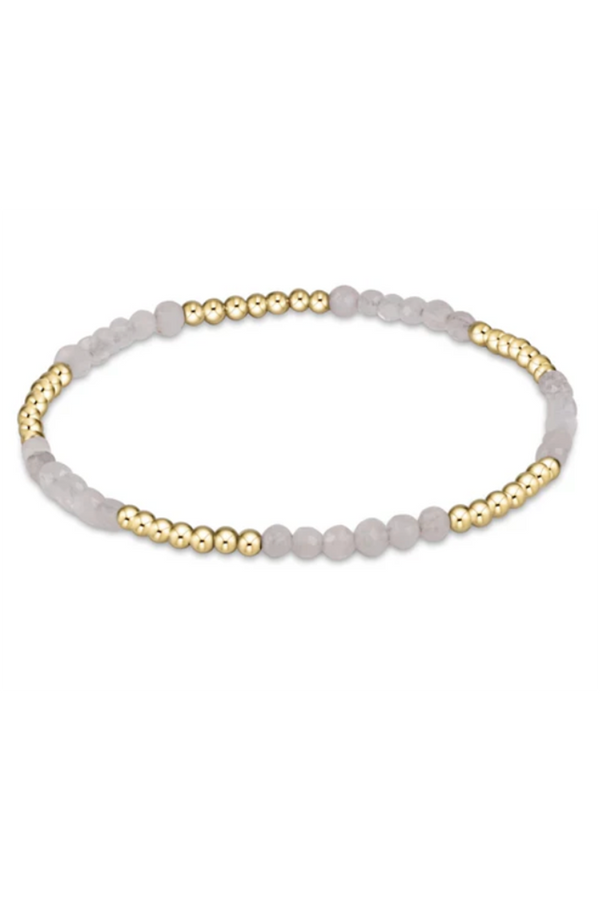 EN Classic Blissful Pattern Bracelet - Moonstone