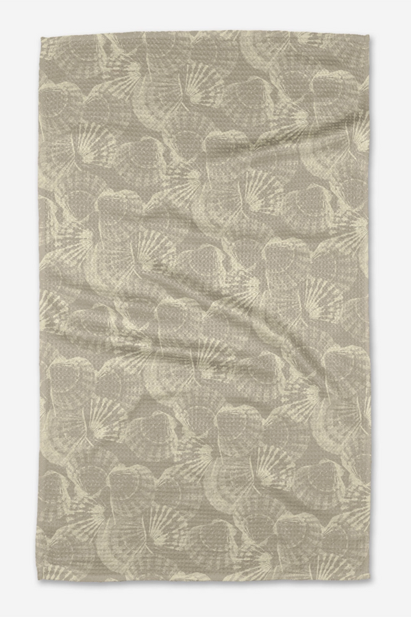Geometry Kitchen Tea Towel - Shell Whisper