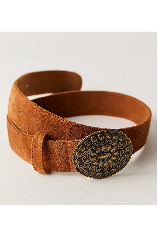 Duchess Concho Belt - Cognac