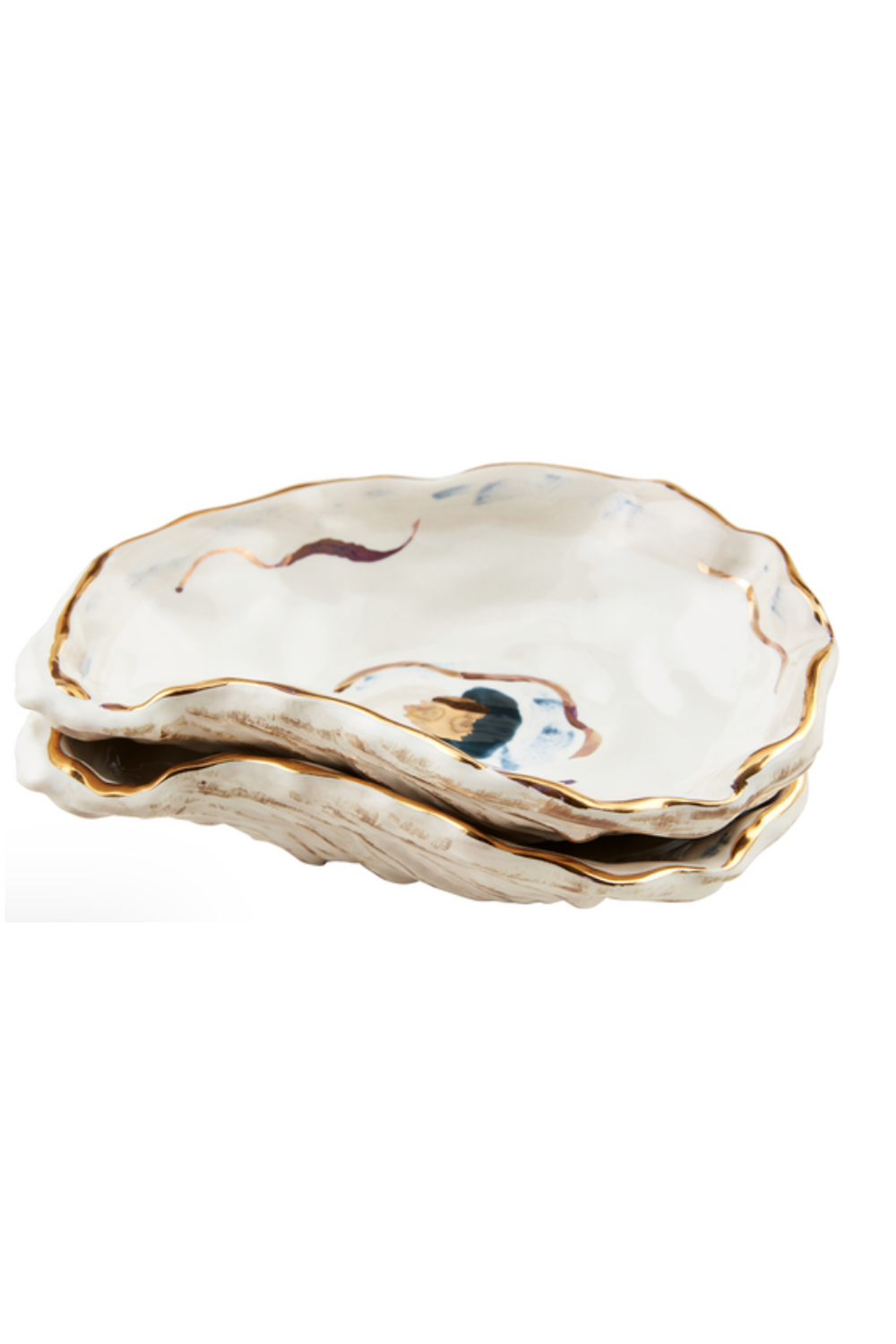 Oyster Tidbit Set of 2