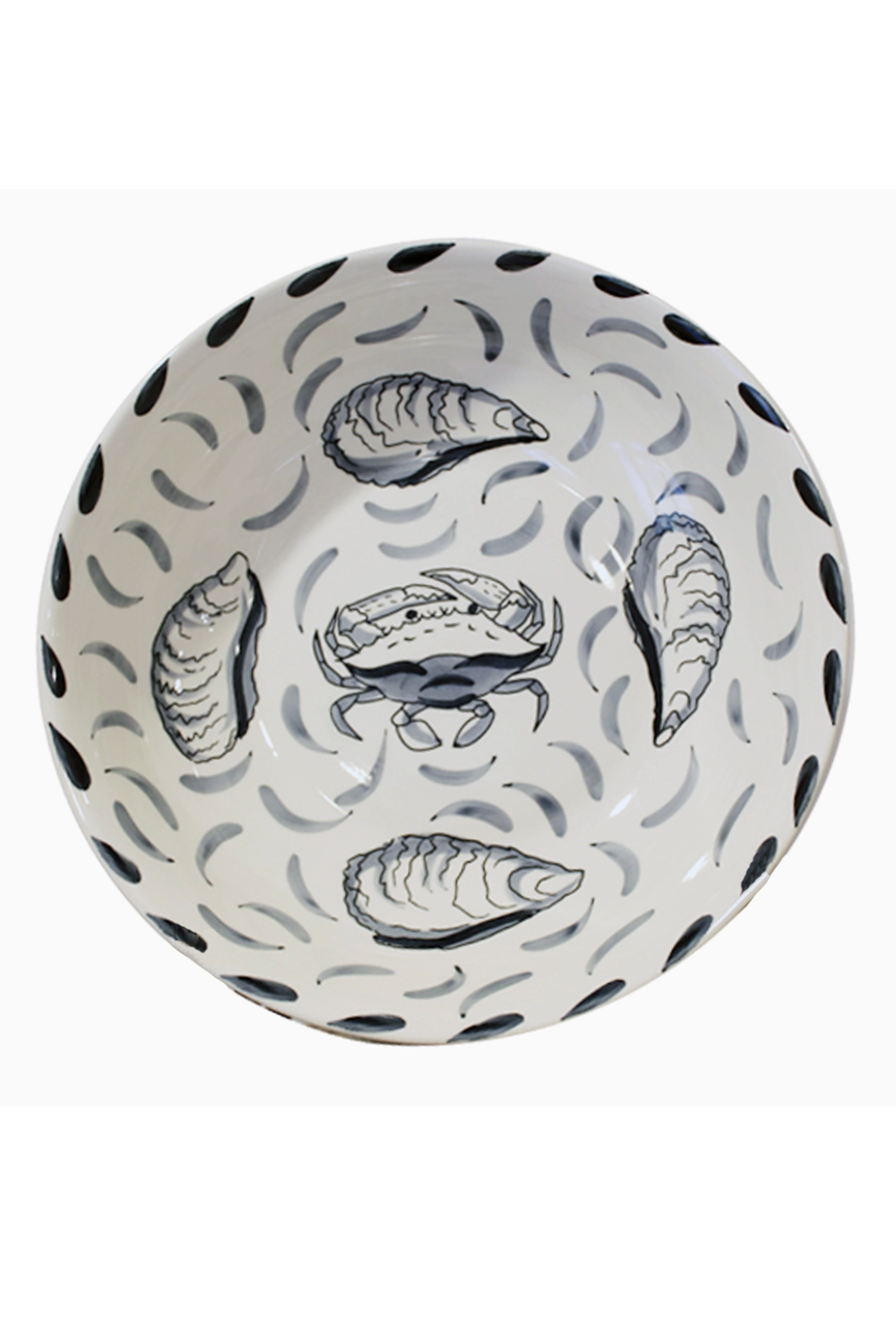 BCB Oyster & Crab Serving Bowl