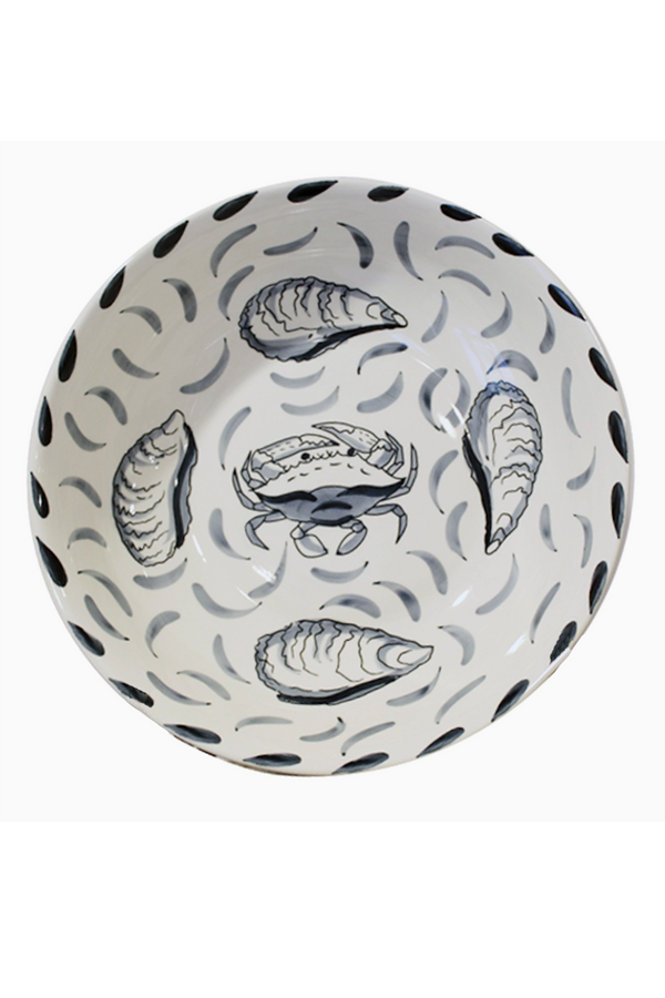BCB Oyster & Crab Serving Bowl