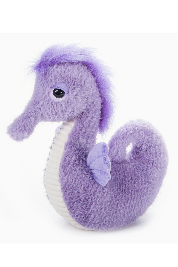 Plush Seahorse Toy - Sea Fuzzlez Purple