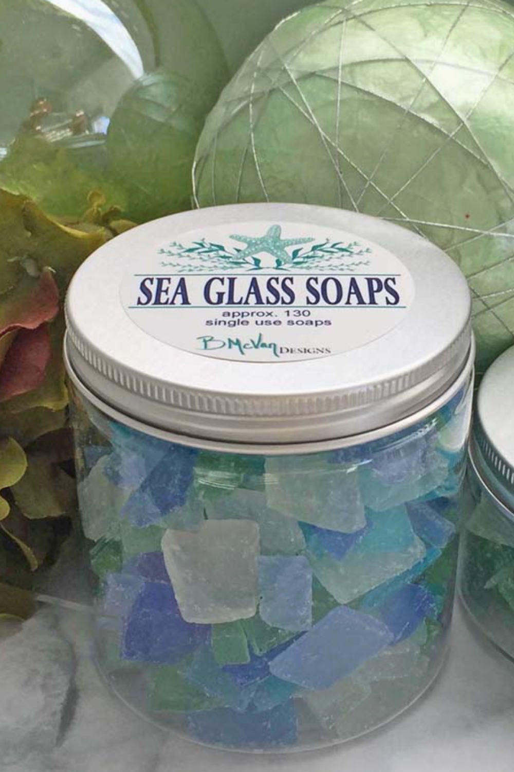 Local Sea Glass Mini Soaps