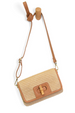 Joy Bonnie Mini Organizer Crossbody Bag - Straw