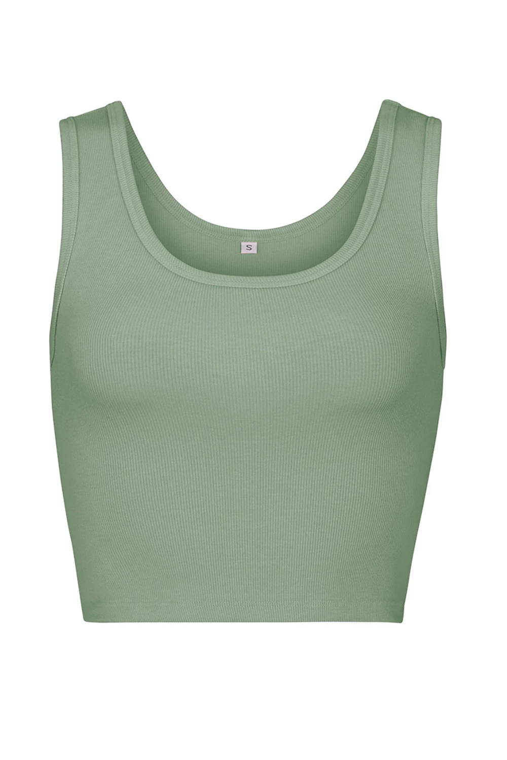 PJ Bra30 Crop Top - Sage Green