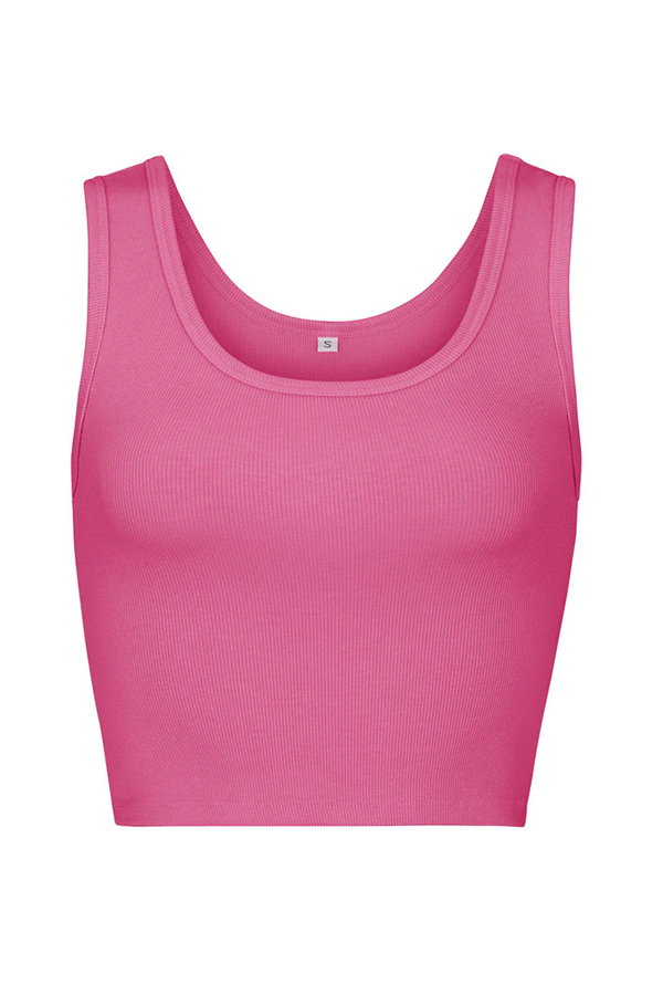 PJ Bra30 Crop Top - Hot Pink