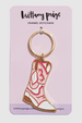 Trendy Enamel Keychain - Cowboy Boot