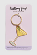 Trendy Enamel Keychain - Olive Dirty Martini