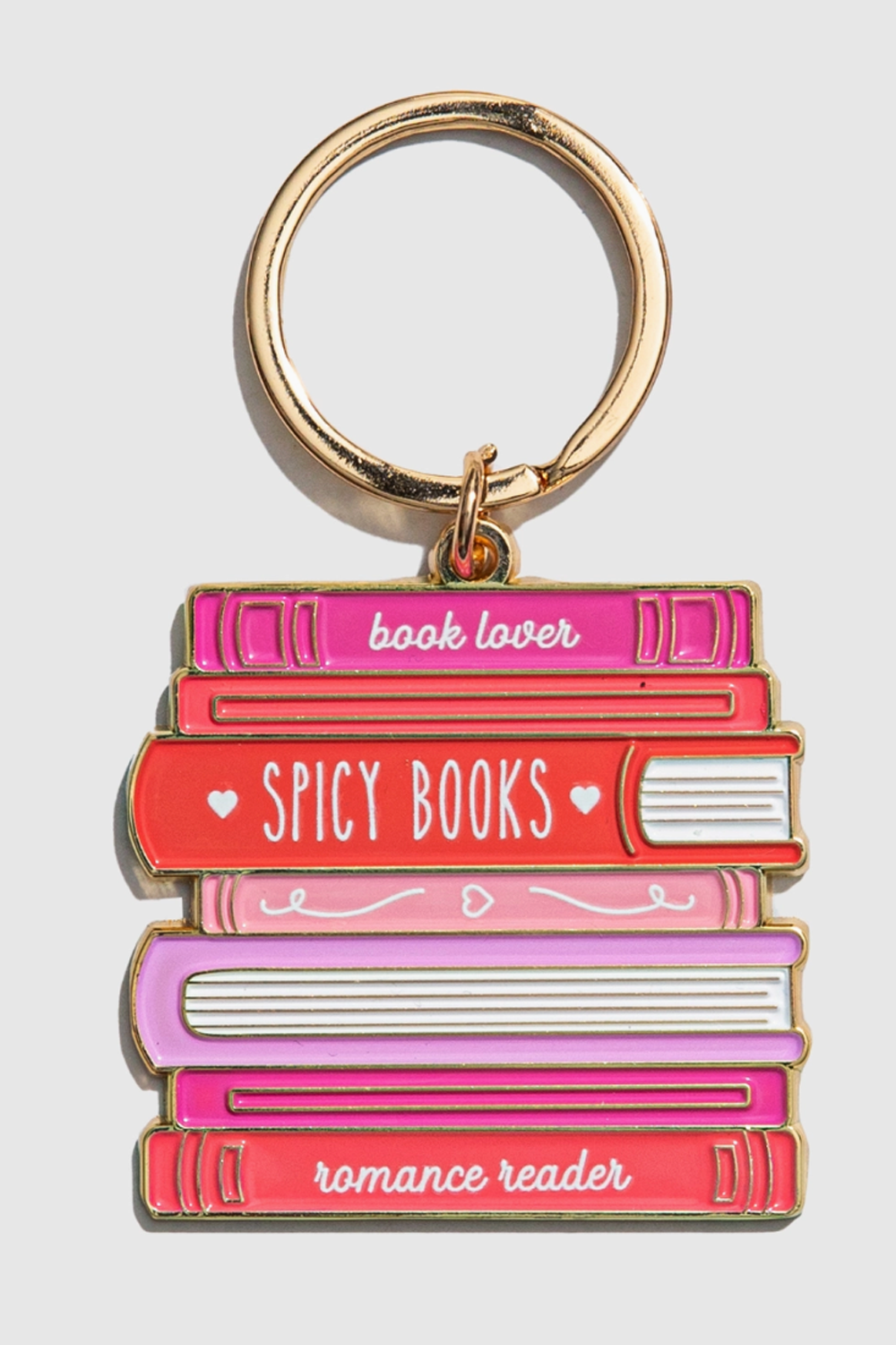 Trendy Enamel Keychain - Spicy Romance Books