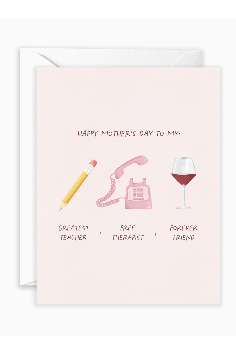 Isabella Single Mother's Day Card - Mom Roles