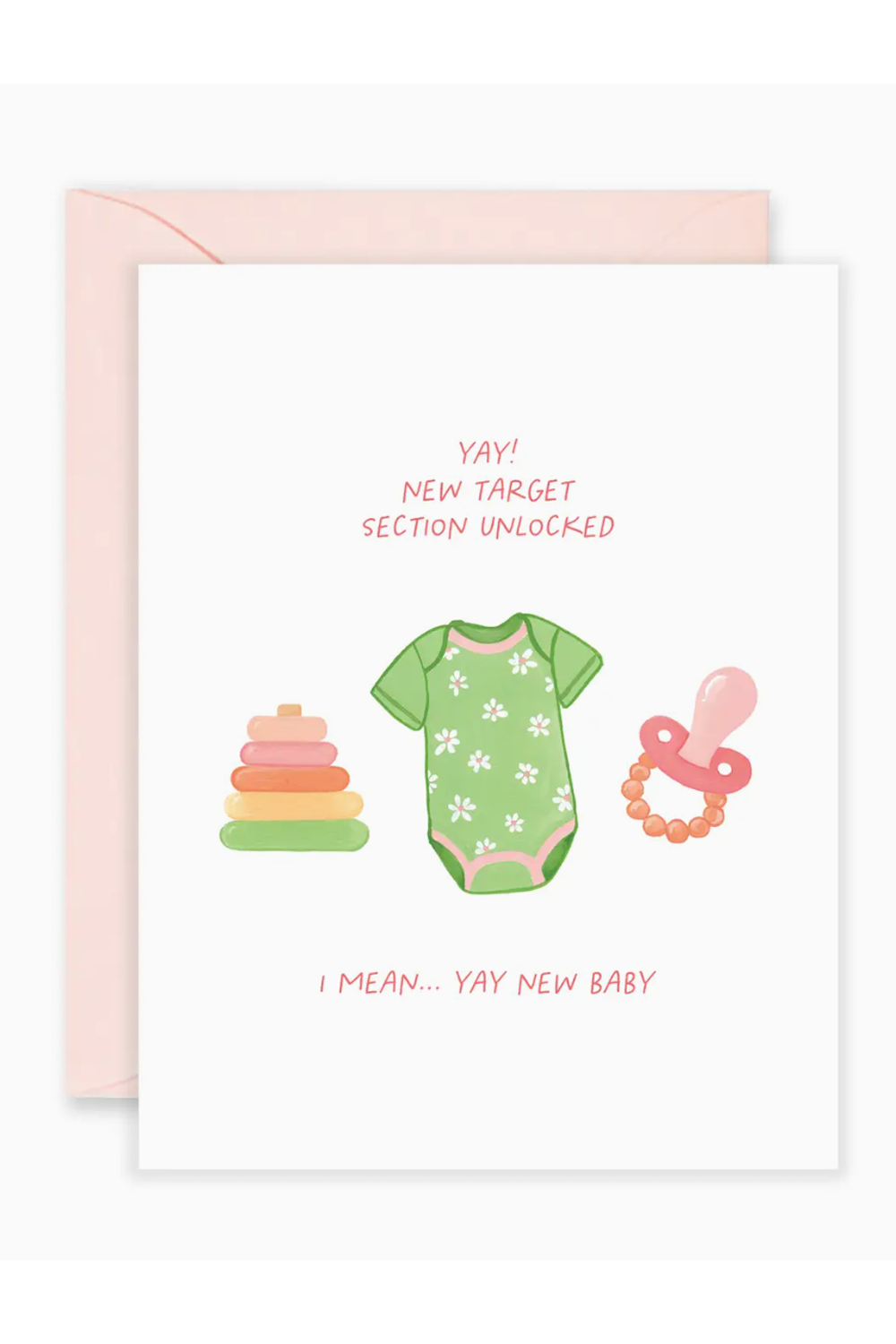 Isabella Single Baby Card - Funny New Baby Target