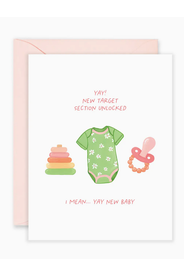 Isabella Single Baby Card - Funny New Baby Target