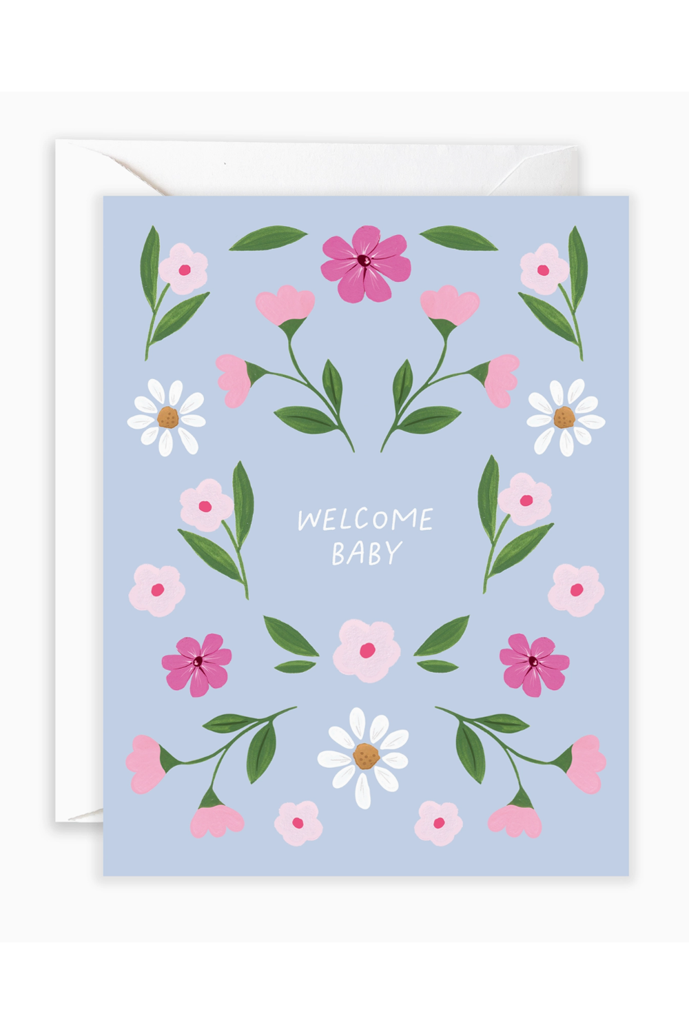 Isabella Single Baby Card - Welcome Baby