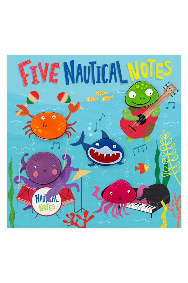 Touch and Feel Five Nautical Notes Book