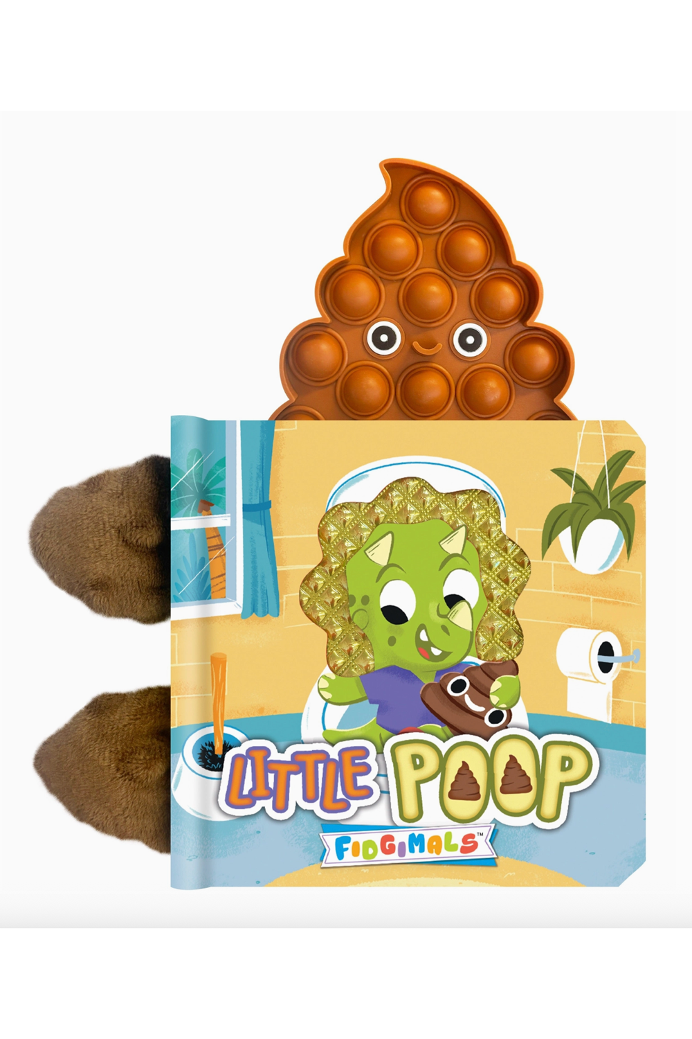 Fidget Friend Book - Little Poop