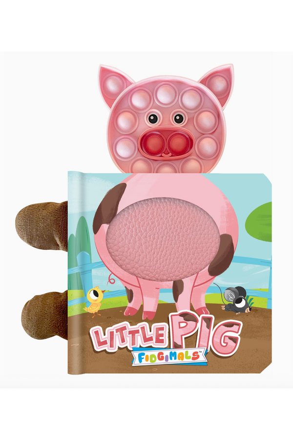Fidget Friend Book - Little Pig