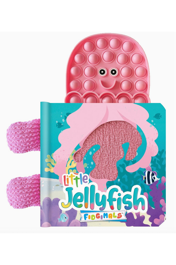 Fidget Friend Book - Little Jellyfish