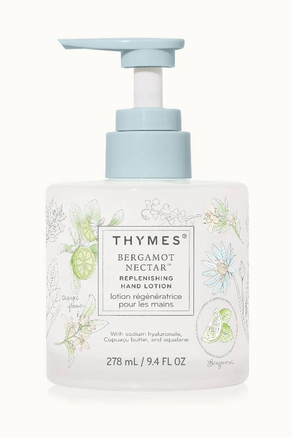 Thymes Hand Lotion Pump - Bergamot Nectar