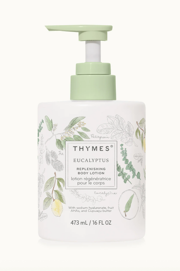 Thymes Body Lotion Pump - Eucalyptus