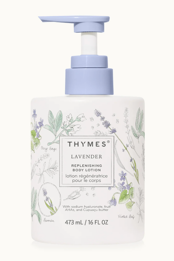 Thymes Body Lotion Pump - Lavender