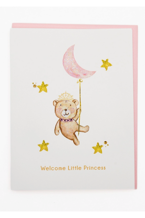 LV New Baby Greeting Card - Little Princess